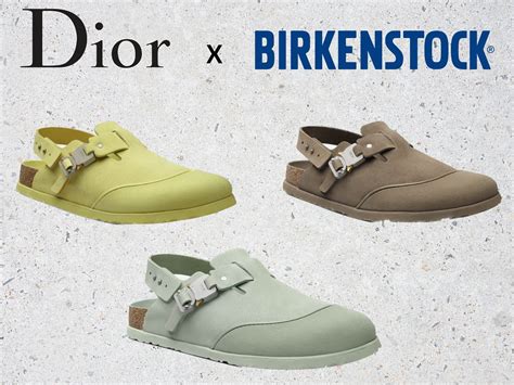 birkenstock dior collab.